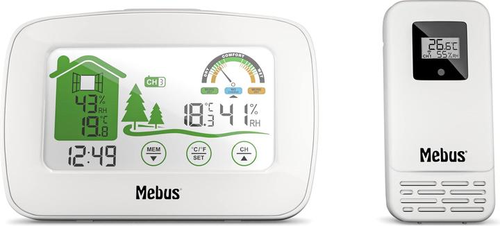 Actual product image Mebus 40903 Radio weather station