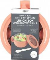 Immagine prodotto Cook Concept lunch box rotondo, acciaio inossidabile e plastica