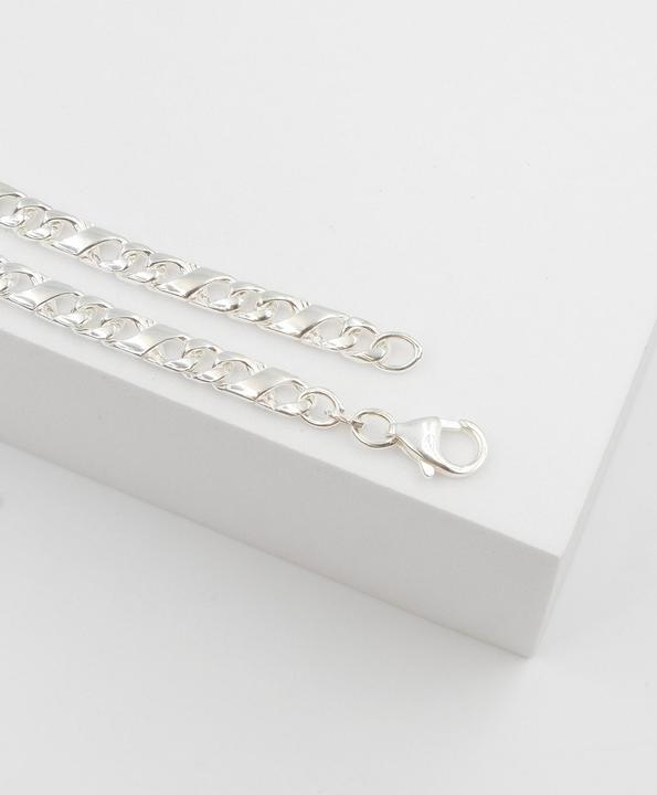 Immagine prodotto Muau Catena di 8 (Argento, 50 cm)