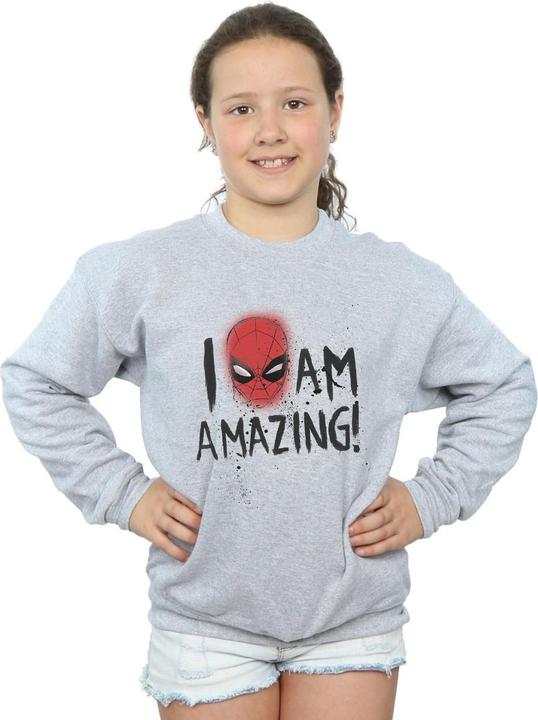 Image du produit - Sweat SPIDER-MAN AM AMAZING - Fille (152, 158)