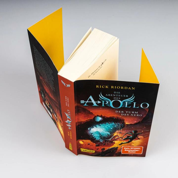 Immagine prodotto Die Abenteuer des Apollo 5: Der Turm des Nero (Tedesco, Rick Riordan., 2023)