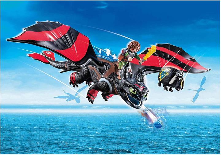 Actual product image Playmobil Dragon Racing: Hiccup and Toothless (70727, Playmobil Dragons)