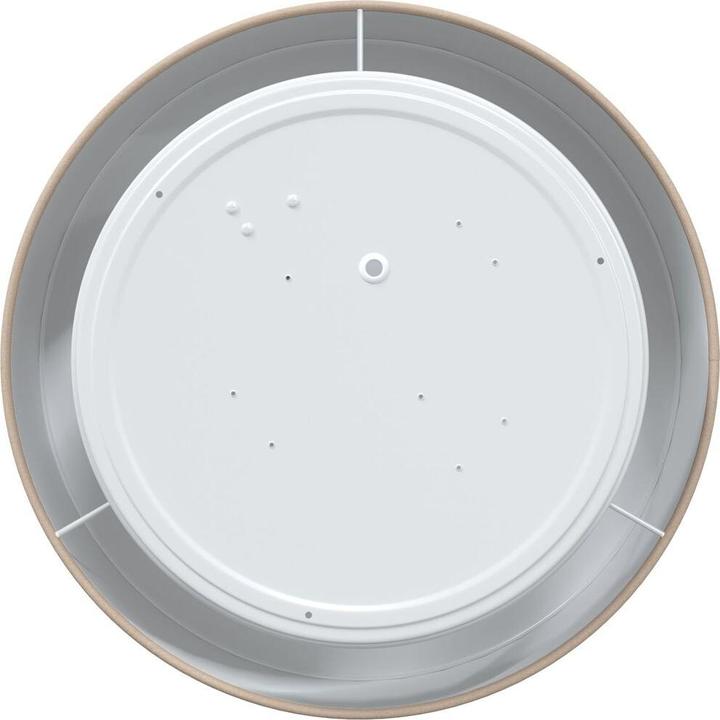 Produktbild VidaXL Deckenleuchten Flush Mount Taupe 30 cm Stoff E27 (E27)