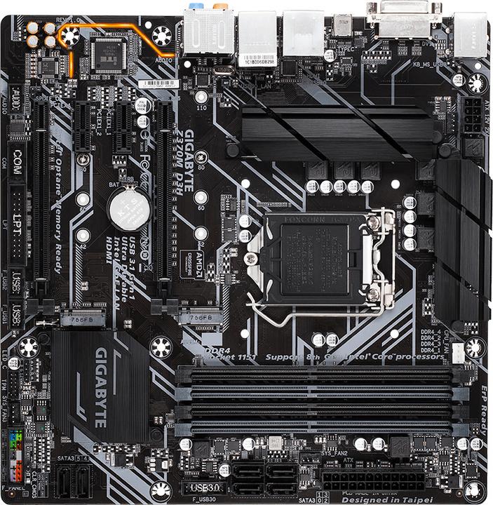 Produktbild Gigabyte Z370m D3h (LGA 1151, Intel Z370, mATX)