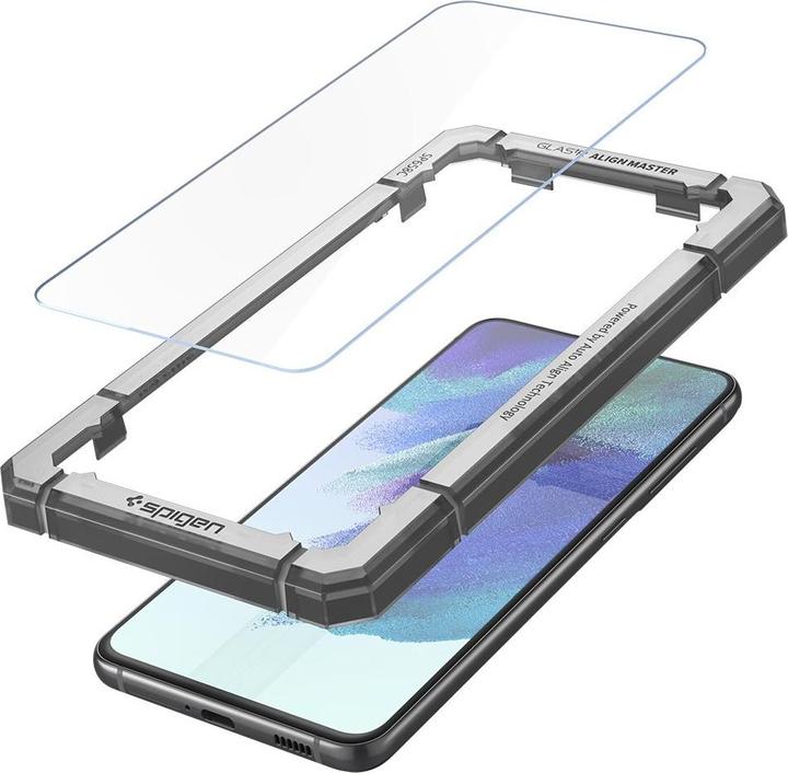 Image du produit Spigen ALM verre.tr Samsung S21 FE 2szt. szkło hartowane AGL03088 (2 pièce(s), Samsung Galaxy S21 FE)