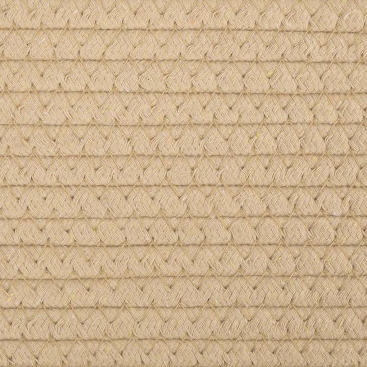 Actual product image VidaXL Storage basket Beige (1 x, Ø 38 x 46 cm)