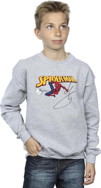 Produktbild SpiderMan With A Book Sweatshirt Jungen (128)