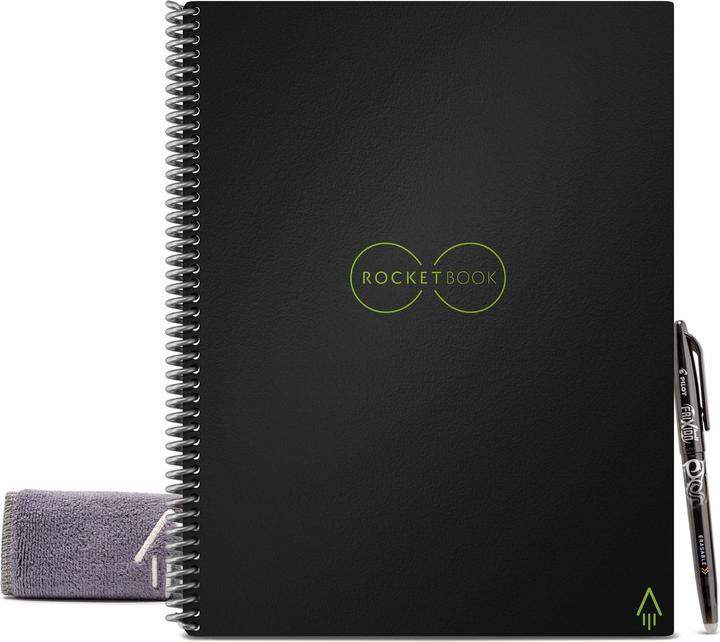 Immagine prodotto Rocketbook Libro con copertina intégrale Core (A4, Punteggiato, Copertina rigida)