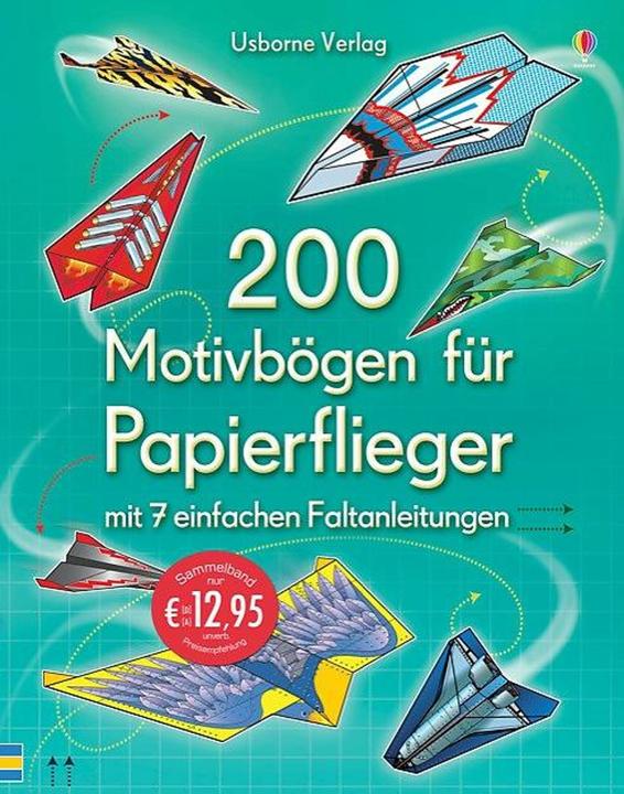 Actual product image 200 Motivbögen für Papierflieger (German, 2015)