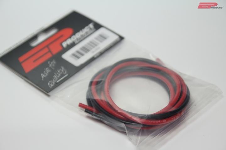 Produktbild EP Silikonkabel 1.5mm², rot/schwarz je 1m