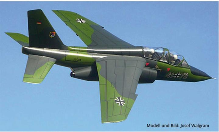 Produktbild Geli alpha jet jabog 41 kartonmodell