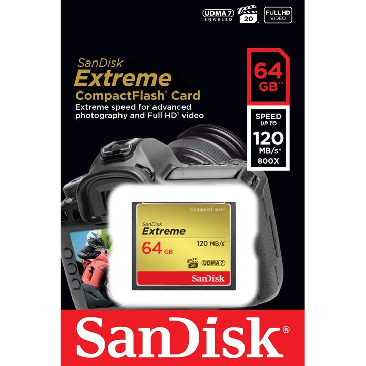 Produktbild SanDisk Extreme (64 GB, CF)