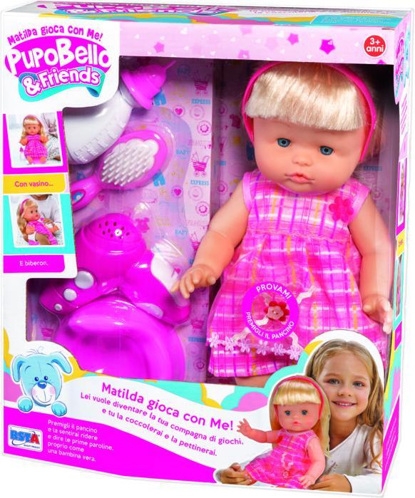 Image du produit Rs Toys Pupobello - Matilda Gioca con Me 35 cm Parlante