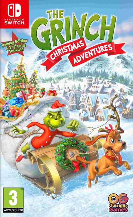 Image du produit Game The Grinch : Christmas Adventures Incl. Postcard (Switch, DE)