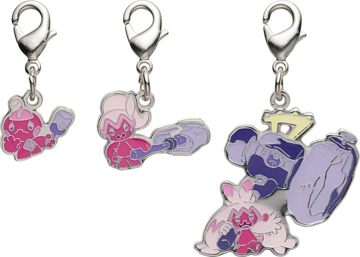 Produktbild Pokémon Pokemon Center - Tinkatink, Tinkatuff, Tinkaton Schlüsselanhänger - 3 Stück