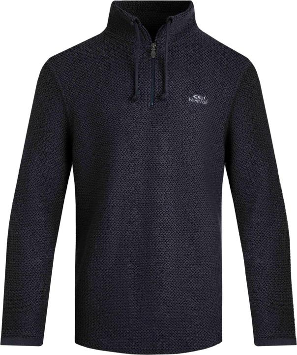 Weird Fish Cruiser Pullover mit kurzem Reissverschluss