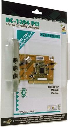 Immagine prodotto Dawicontrol DC-1394 PCI - 3+1 - Porta IEEE 1394 FireWire PCI Controller