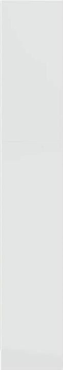Immagine prodotto VidaXL Bücherregal Hochglanz-Weiss 40x24x143 cm Holzwerkstoff (40 x 24 x 143 cm)