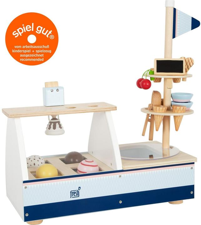 Actual product image small foot Ice cream counter fresh