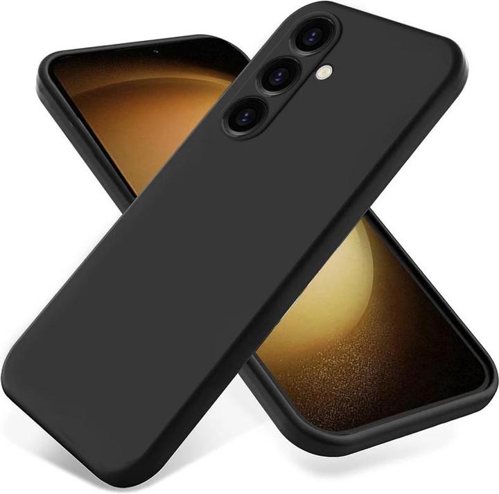 Produktbild RPD Samsung Galaxy A55 5G (2024) - Silikon Schutzhülle, schwarz (Samsung Galaxy A55)