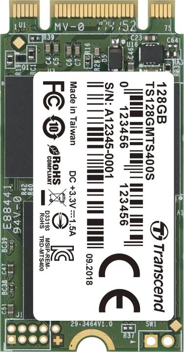 Immagine prodotto Transcend Mts400s (128 GB, M.2 2242)