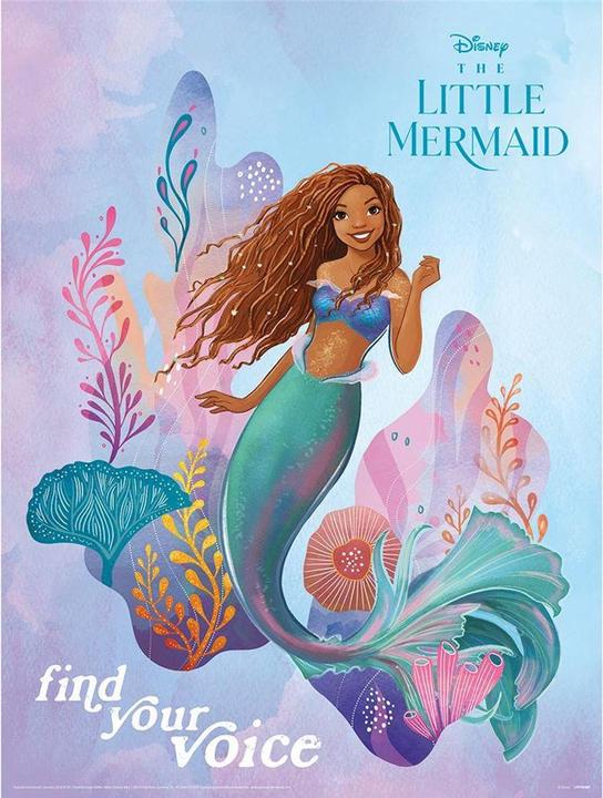 Produktbild The Little Mermaid Finden Sie Ihre Stimme Action Pose Papierdruck