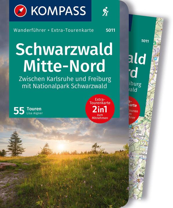 Actual product image Hiking guide Black Forest Central-North, 50 tours