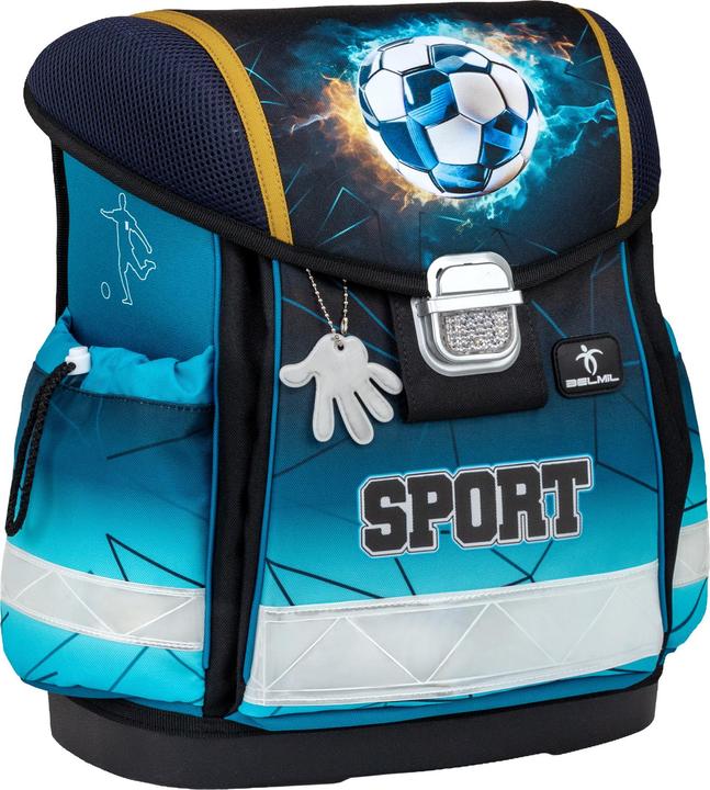 Immagine prodotto Belmil CLASSY Schulrucksack-Set Fire Football (19 l)