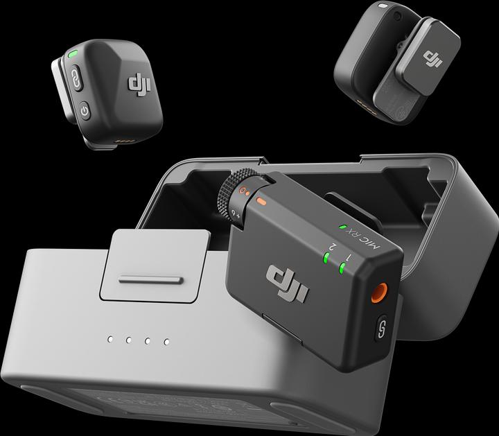 DJI Mic Mini (2 TX 1 RX Charging Case)