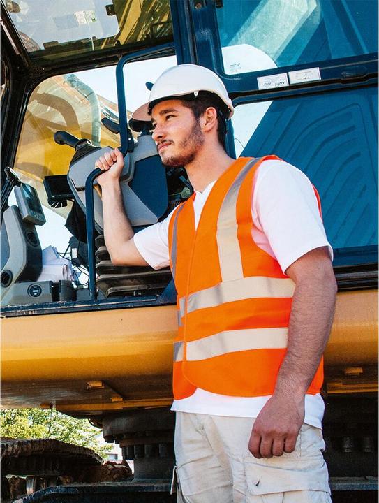 Actual product image Korntex Functional waistcoat with 4 reflective stripes (S)