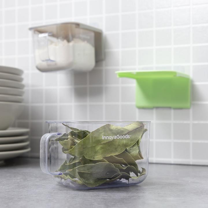 Image du produit InnovaGoods 2x récipient de cuisine autocollant (0.42 l)