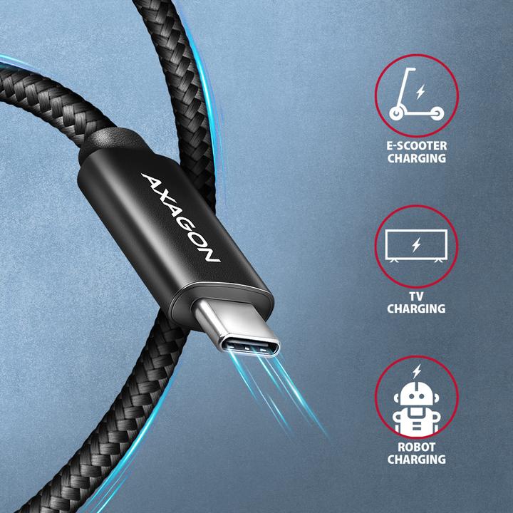 Actual product image Axagon USB C - USB C (3 m, USB 2.0)