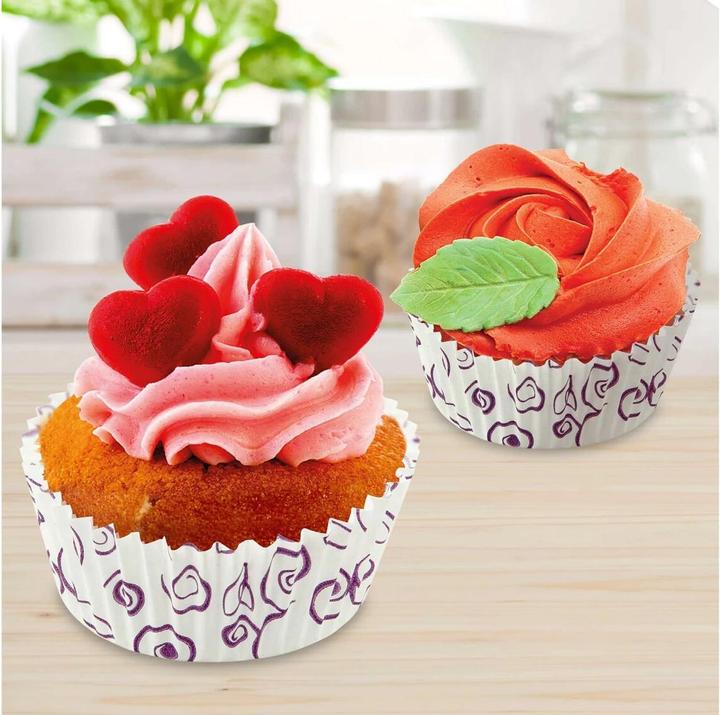 Actual product image Zenker Muffin baking tin Fleur 50 pieces (5 cm)