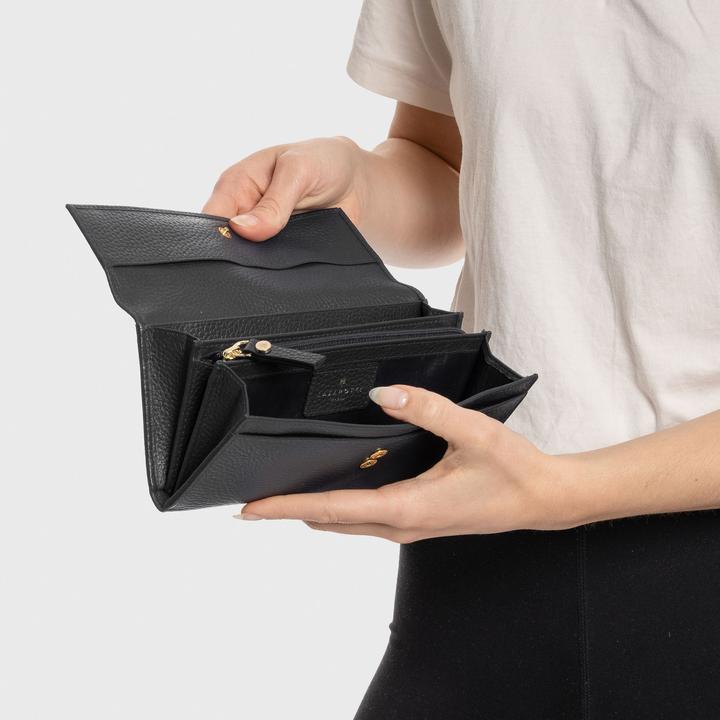 Actual product image Lazarotti Bologna Leather Wallet Leather 19 cm
