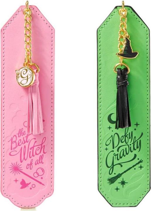 Noble Collection Set di 2 segnalibri Wicked Glinda & Elphaba