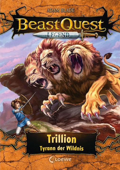 Immagine prodotto Beast Quest Legend (Band 12) - Trillion, Tyrann der Wildnis (Tedesco, Lama Adam, Tobias Goldschalt, Elke Karl, Libri per bambini Loewe, 2022)