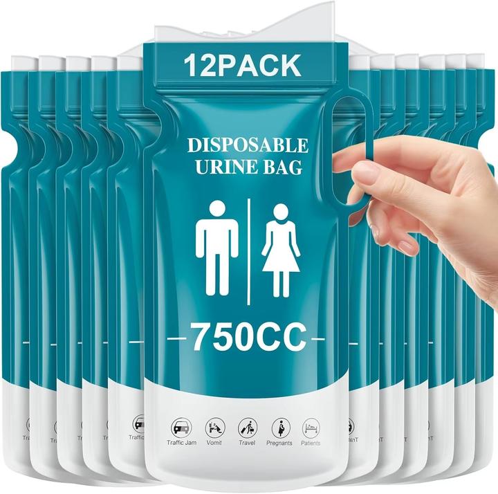 Actual product image Swissdetector Sac à urine - Pour Extérieur - unisexe - avec tampon absorbant (X 12) (Hygiene product)