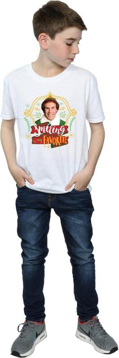 Immagine prodotto Elf Buddy Smiling Maglietta Ragazzi (140, 146)