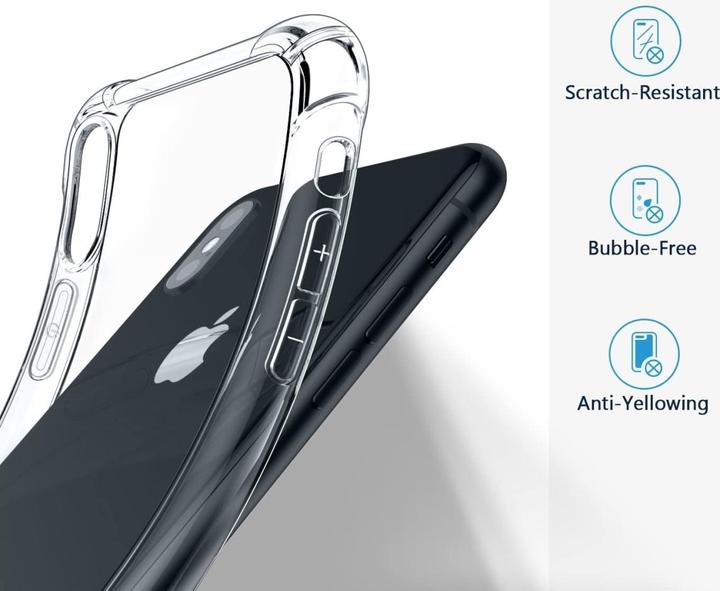 Image du produit Screenguard Apple iPhone X Coque Crystal Soft Airbag Bumper (Apple iPhone X)