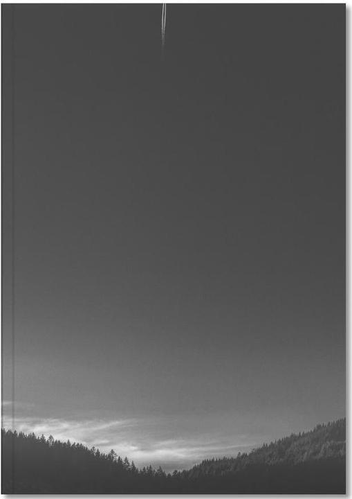 Produktbild Juniqe Just Missed the Flight - Himmel & Wolken (A5, Gepunktet)