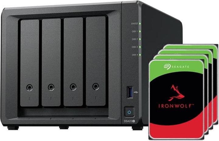Image du produit Synology DS423+ (4 x 8 To, Seagate Ironwolf)