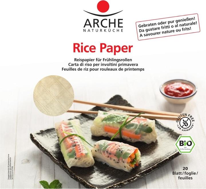 Immagine prodotto Carta di riso per involtini primavera (150 g)