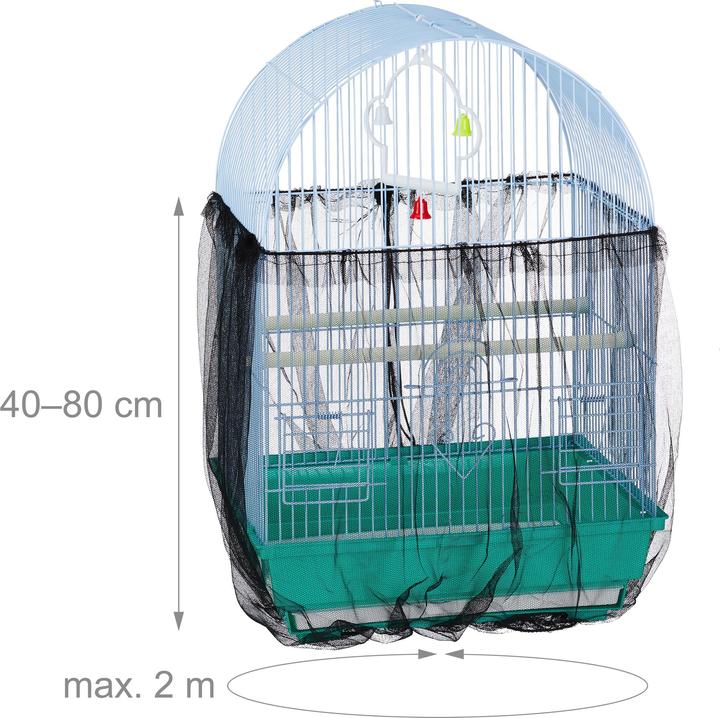 Actual product image Relaxdays Vogelkäfigabdeckung