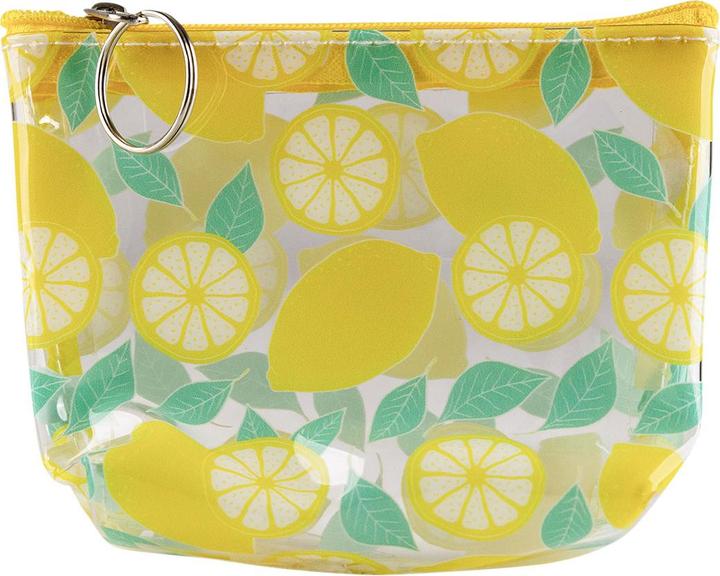Produktbild Accentra Kosmetiktasche / Kulturbeutel transparent mit Früchteprint