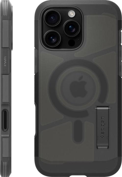 Actual product image Spigen - Tough Armor MagSafe - iPhone 16 Pro Max - Frost Black (Apple iPhone 16 Pro Max)