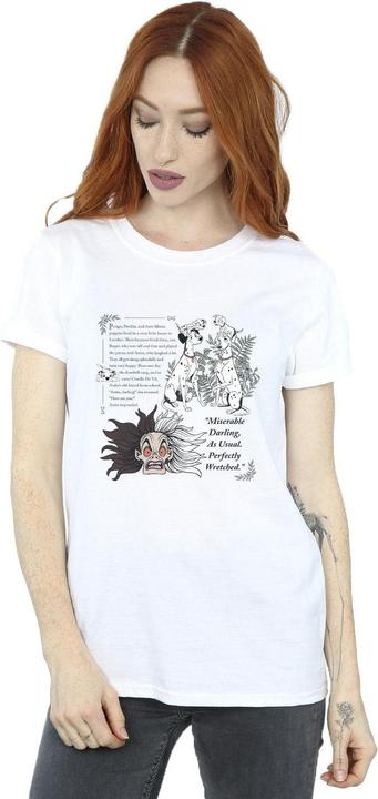 Immagine prodotto Disney 101 Dalmatians Miserable Darling Maglietta Ampia Donna (3XL)