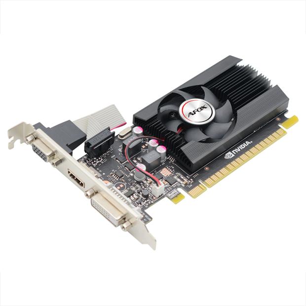 AFOX Scheda video GeForce GT 710 2 GB DDR3 (AF710-2048D3L5-V3) (2 GB)