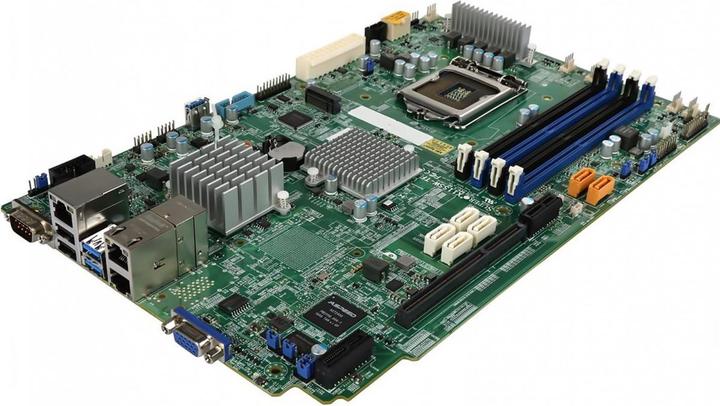 Actual product image Supermicro X11SSW-TF - Motherboard - LGA1151 Socket (LGA 1151, Intel C236)