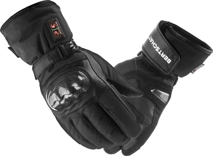 Actual product image Bertschat Heated motorbike gloves Pro Dual Heating (XL)
