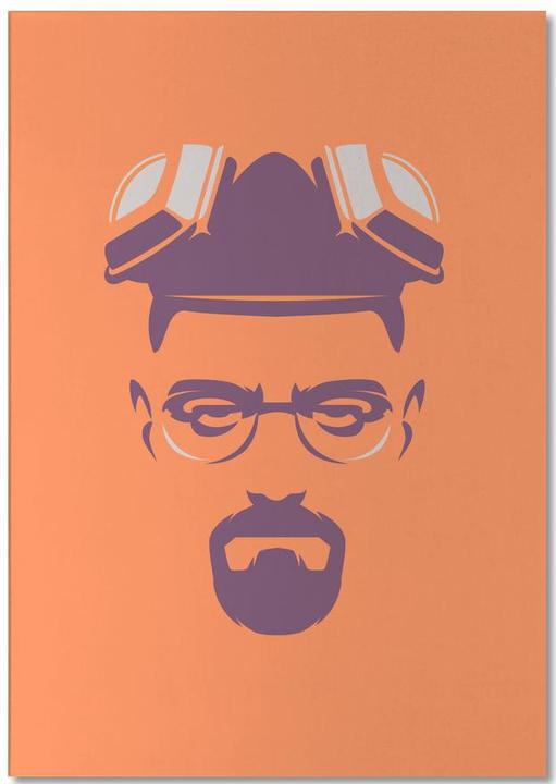 Produktbild Juniqe Walter White – minimalistisch (A5, Gepunktet)